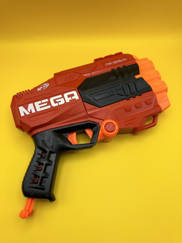 NERF Mega Tri-Break 12” Red & Black (Darts NOT Included)