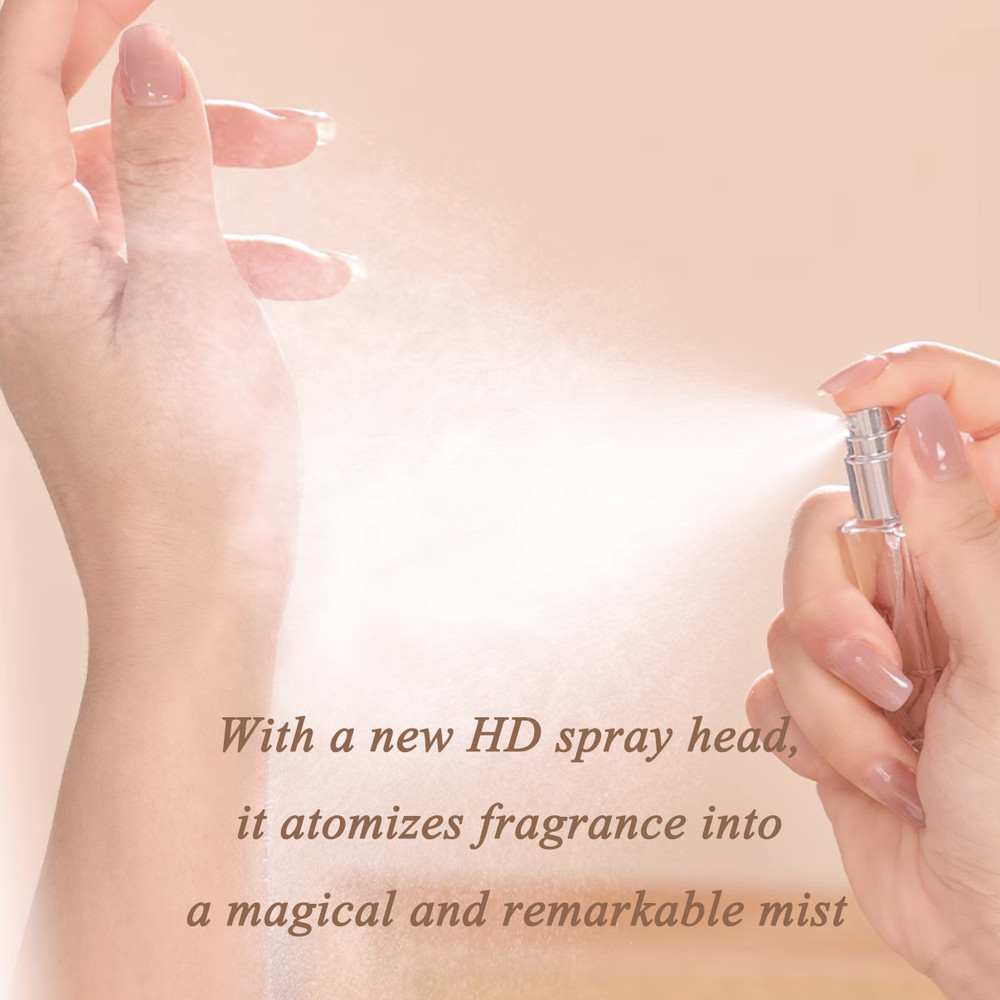 Perfume Atomizer Travel Size Perfume Bottle Frosted Glass Bottles