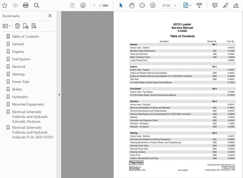 CASE 621D WHEEL LOADER MANUAL SERVICE ENGINE REPAIR SHOP PDF USB