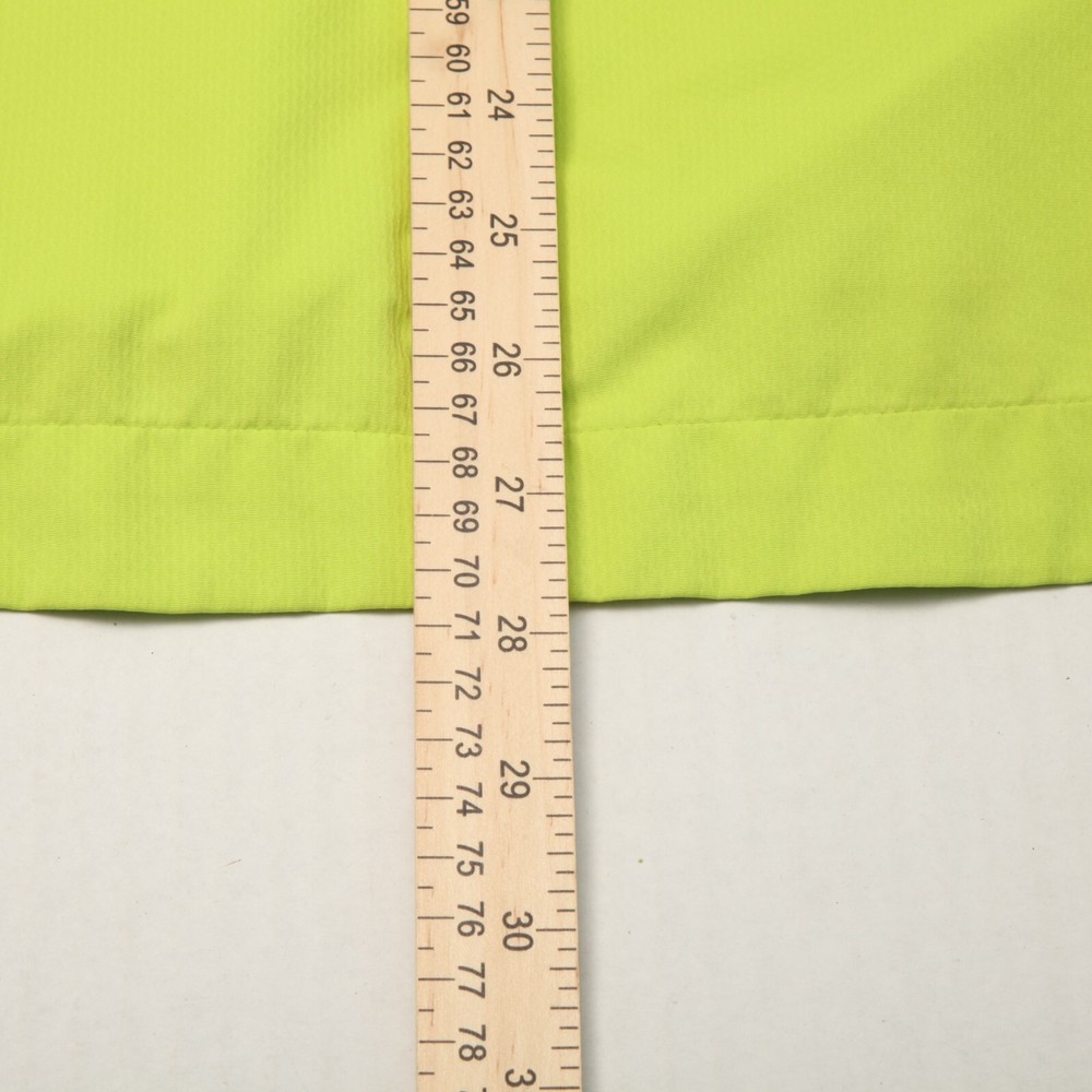 FootJoy Wind Shirt Men Medium White Yellow Gray Pullover 1/2 Zip Rancho Bernardo
