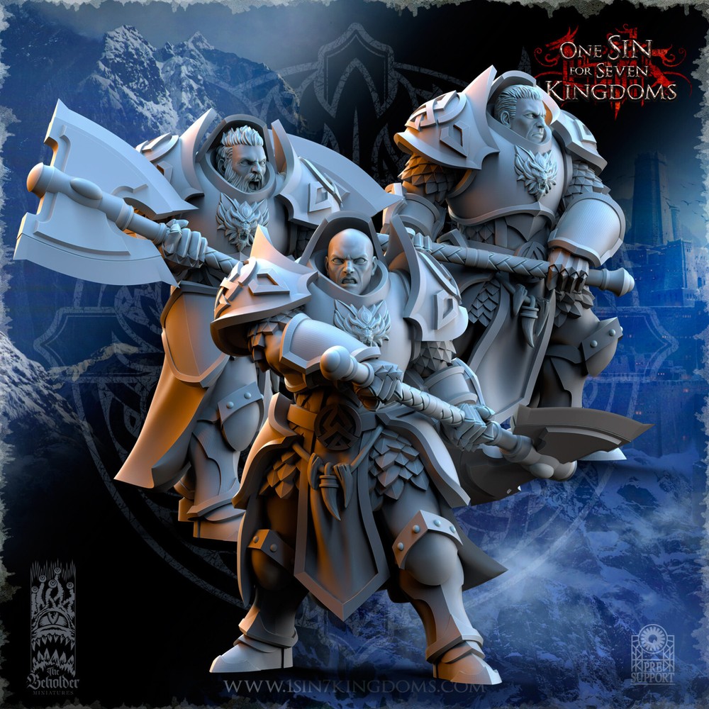 StormWolves Punishers | The Beholder Miniatures |