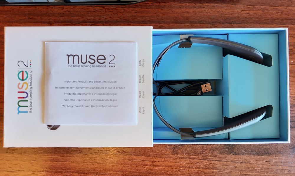 Muse 2 EEG Brain Sensing Headband for Meditation