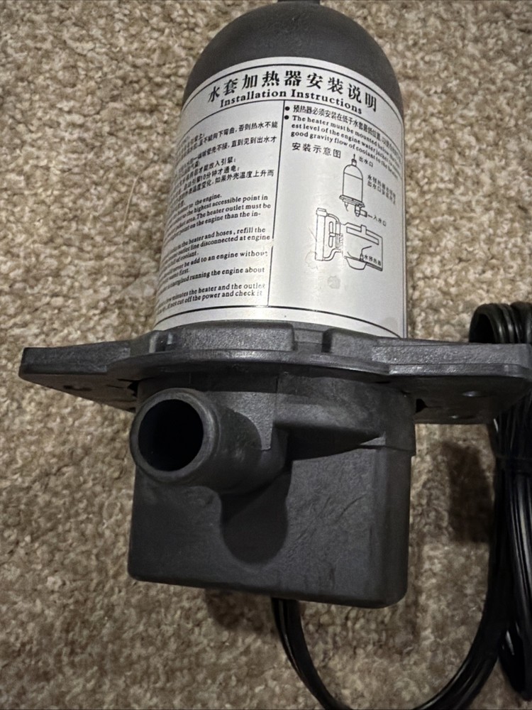 Self-circulating Water Heater Diesel Generator Heater Water Temp Generator Parts