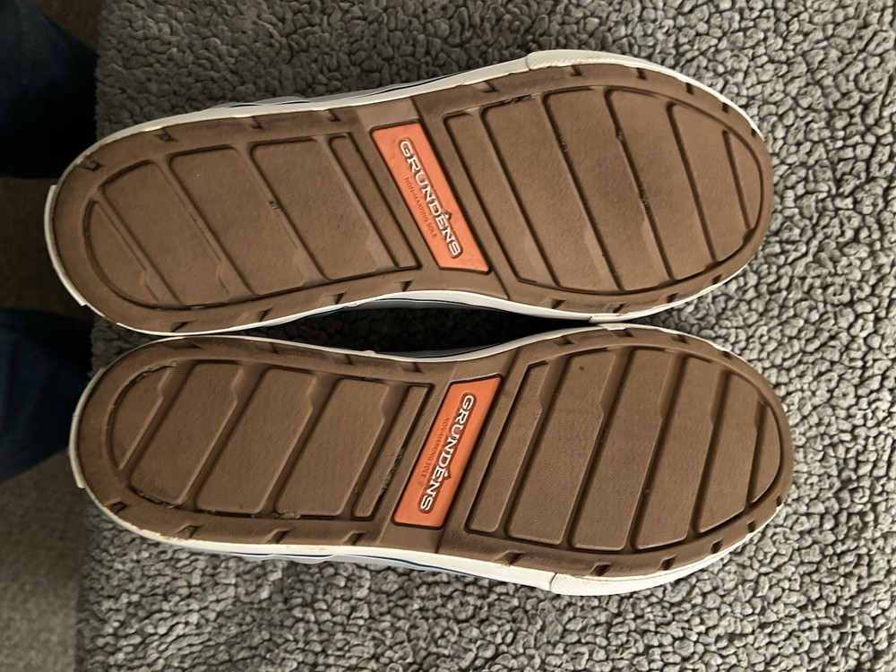 GRUNDENS DECK-BOSS ANKLE BOOTS GREY -SIZE 13