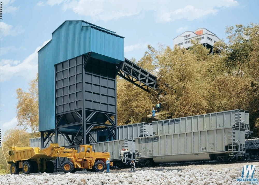 Walthers 933-3051 Coal Flood Loader Kit HO Scale Train