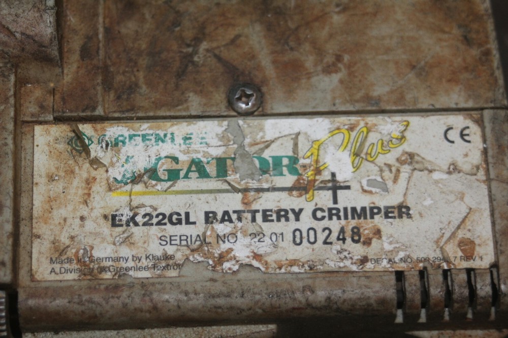 Greenlee Gator Crimping Tool EK22GL