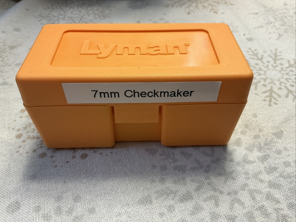 7mm- Patmarlins Checkmaker  Forming Die Set Unused -Not Original Box