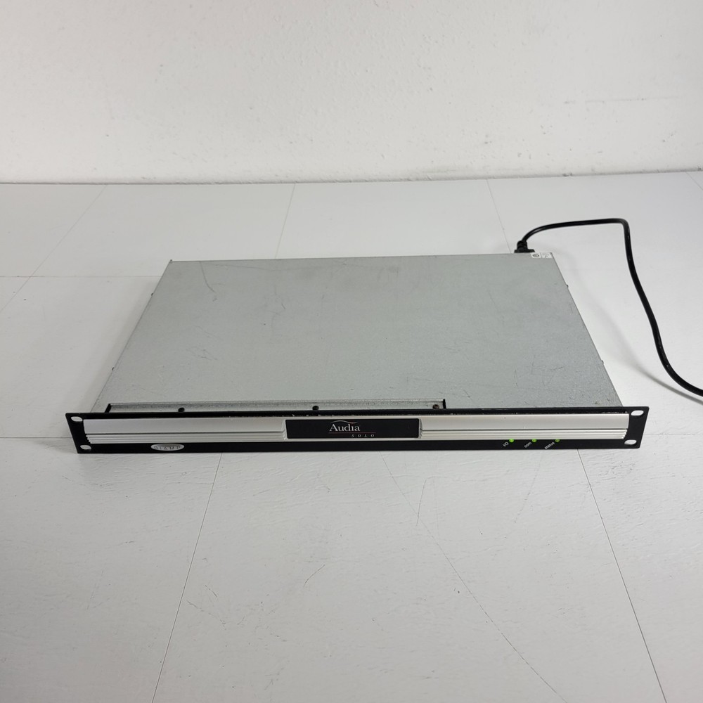 Biamp Audia Solo Audio Processor 12 x 4 Multi Channel Distribution Wall Rack