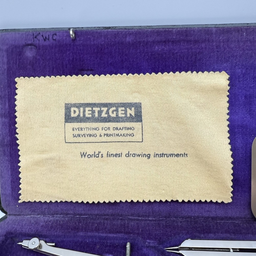 Dietzgen Drafting Set With Case Germany US Zone