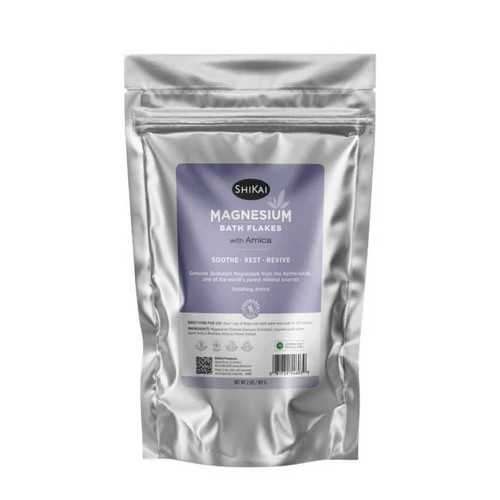 Magnesium Bath Flakes with Arnica 2 Lbs By Shikai