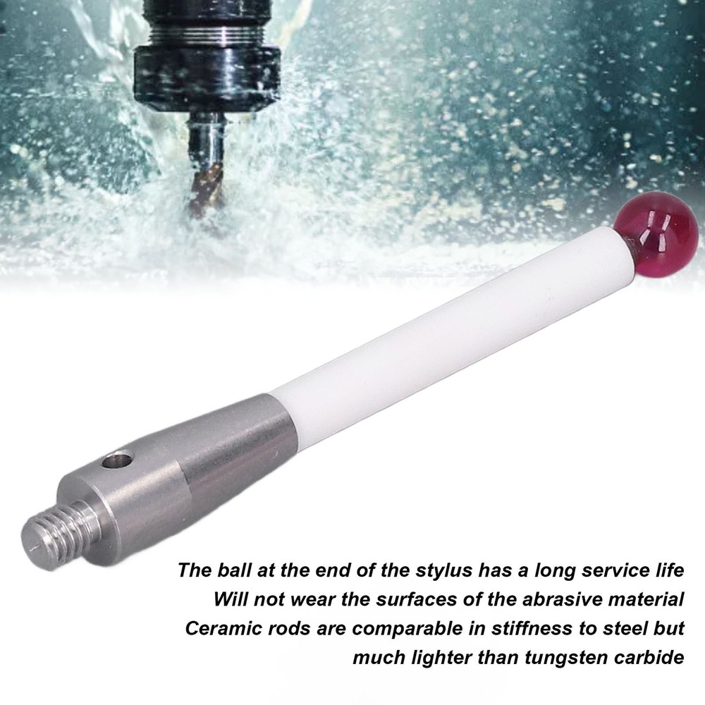 Hot 6mm Ball CMM Touch Probe Tool With M4 Thread Ceramic Probe Stem