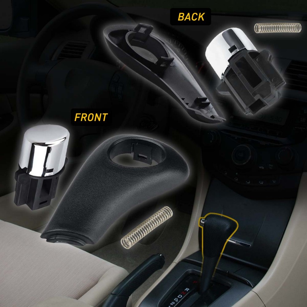 Fit ACCORD HONDA SHIFTER 2003-2006 GEAR AUTOMATIC HANDLE KNOB SHIFT BUTTON PUSH