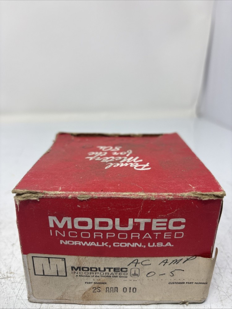 modutec 2S AAA 010 panel meter