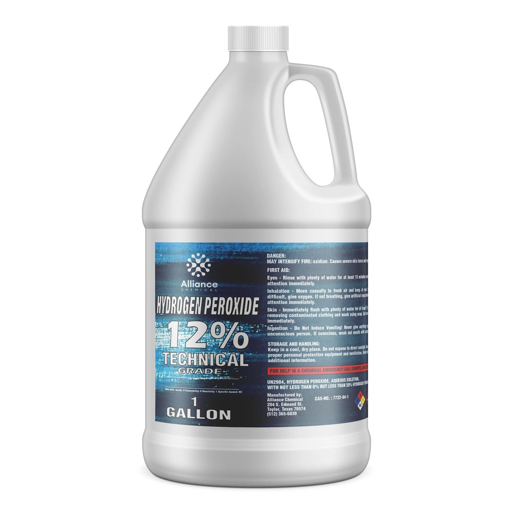 Hydrogen Peroxide 12% Technical Grade - 1 Gallon