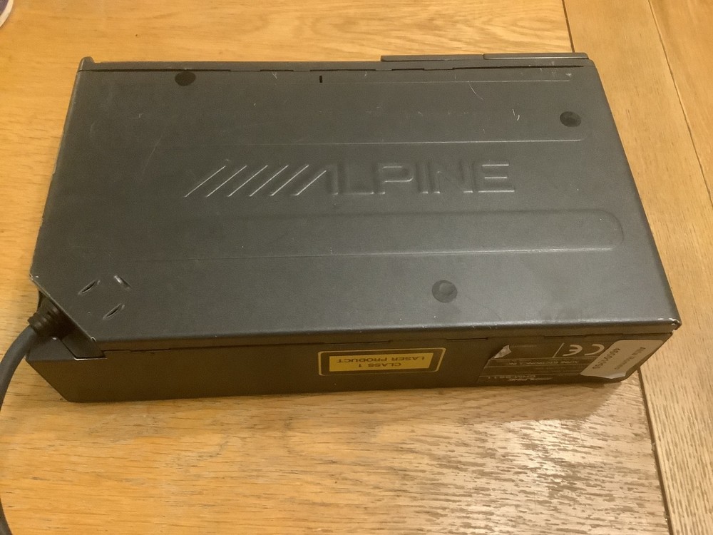 ALPINE CD Boot 6 DISC CHANGER CHM-S611 UNTESTED