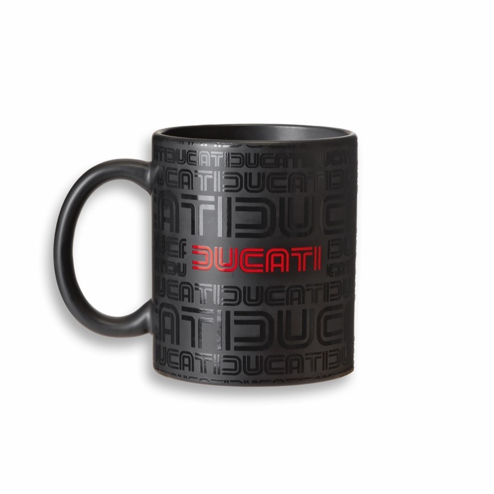 Ducati Tomorrow Black Ceramic Mug