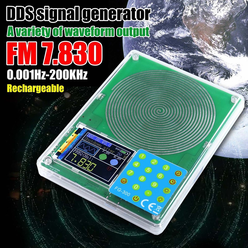 Frequency Healing Machine with Schumann Resonance and 13 Output Waveform Modes