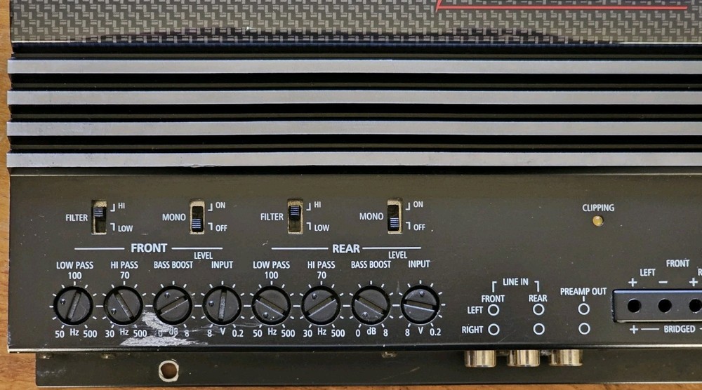 Vintage Eclipse EA4000 4 Channel Amplifier