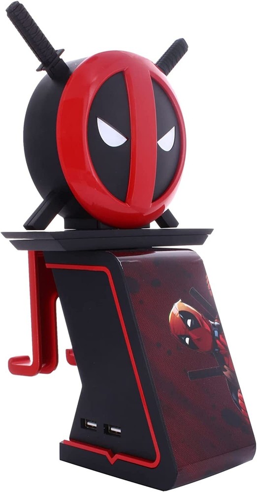 Cable Guys Marvel Deadpool Ikon "Light-Up" Phone & Controller Holder *IN HAND*