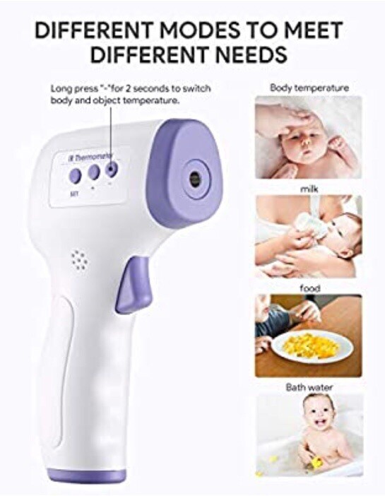 IR Touchless Thermometer For Babies And Adults