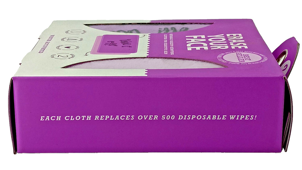 Reusable Makeup Removing Cloths for Sensitive Skin 2 Cloths