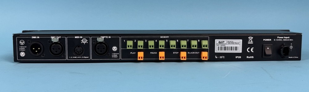 ELATION DR-PRO RACK DMX RECORDER |010-8871090