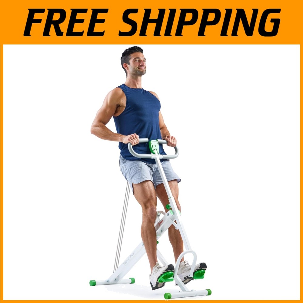Foldable Squat Assist Rower w/ SunnyFit App