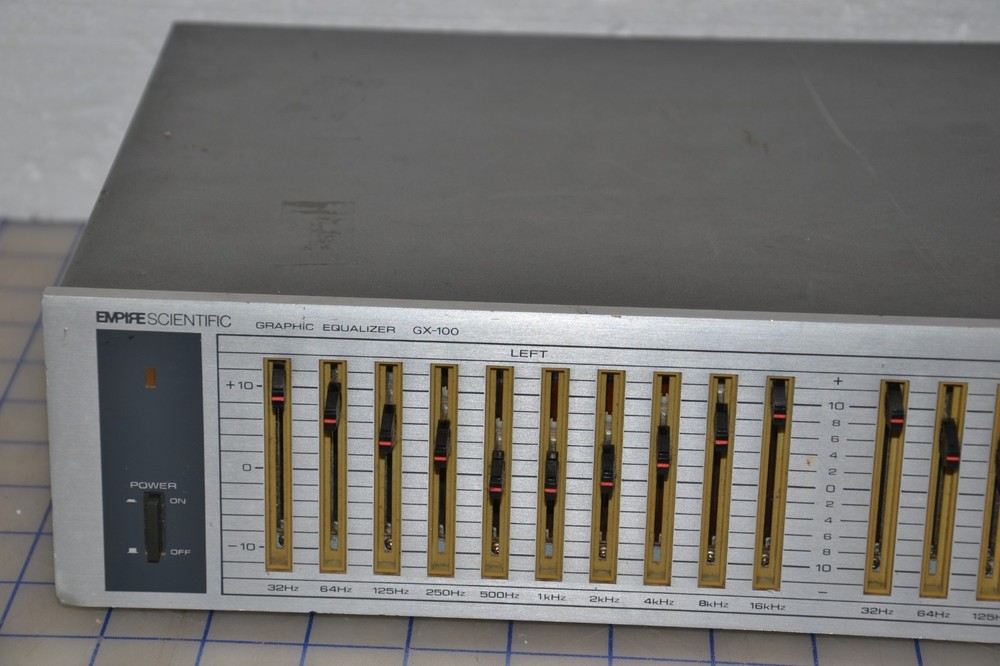 Vintage Empire Scientific GX-100 Graphic Equalizer