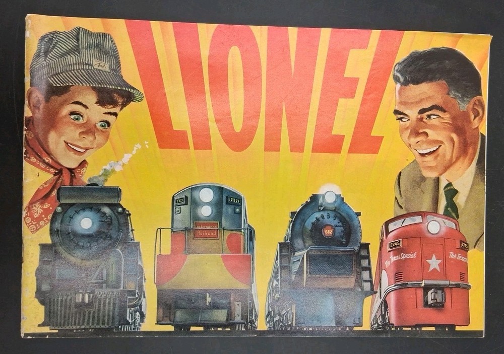 Vintage 1954 Lionel Train Catalog