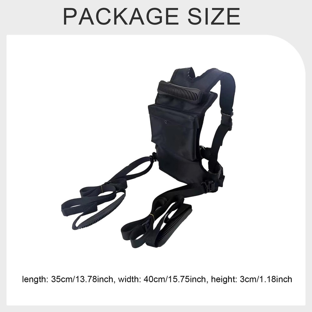 Kids Ski and Snowboard Harness Training Harness Teaching with Handle Ski Secure