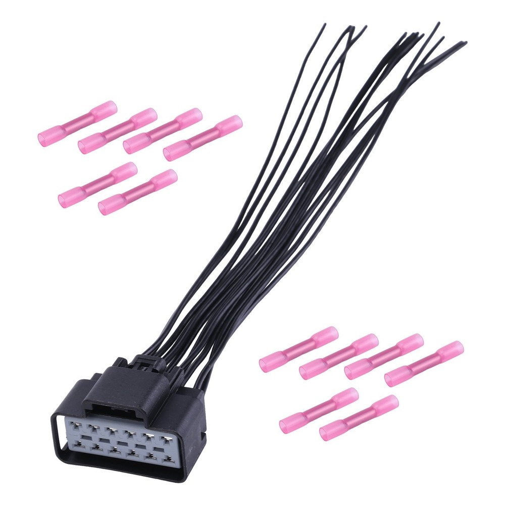 FOR WPT928 HEATED SEAT MODULE ELEMENT CONNECTOR WIRE HARNESS 12 LEADS