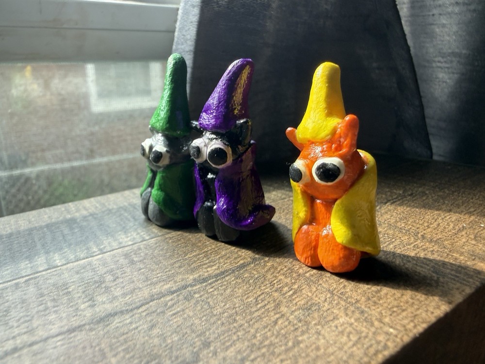 Handmade Wizard Cat Three Piece Set