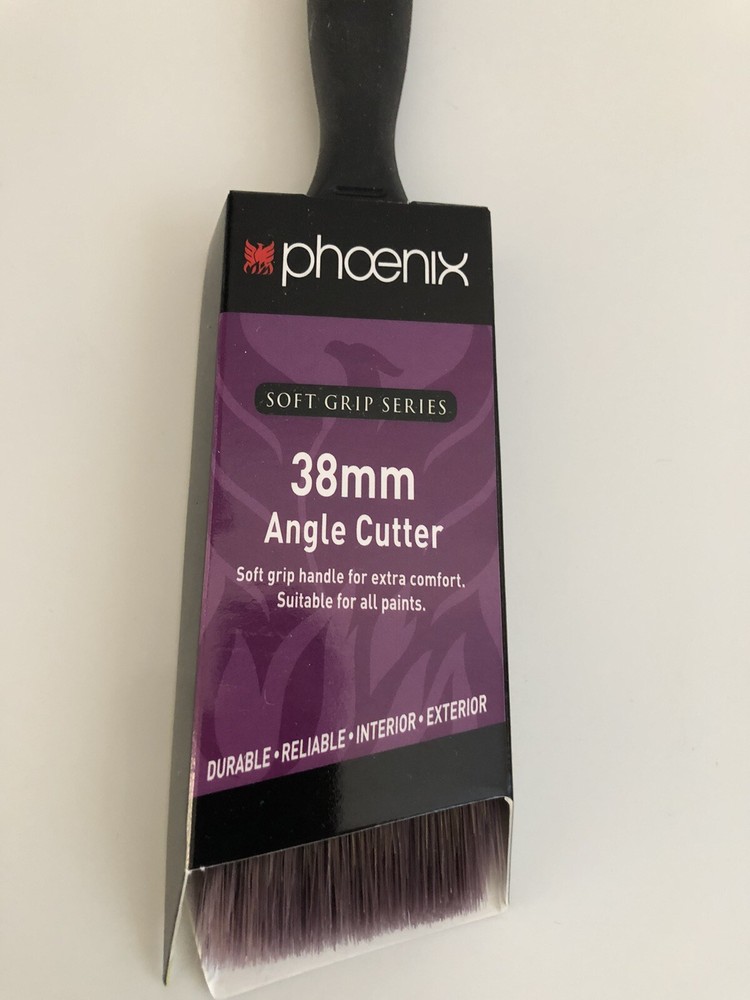 Phoenix Soft Grip Angle Cutter Brush 38mm - Interior / Exterior