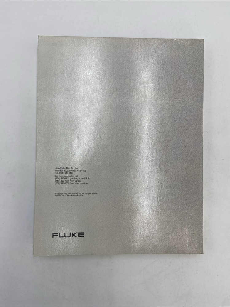 Fluke 1990 Test + Measurement Product Catalog