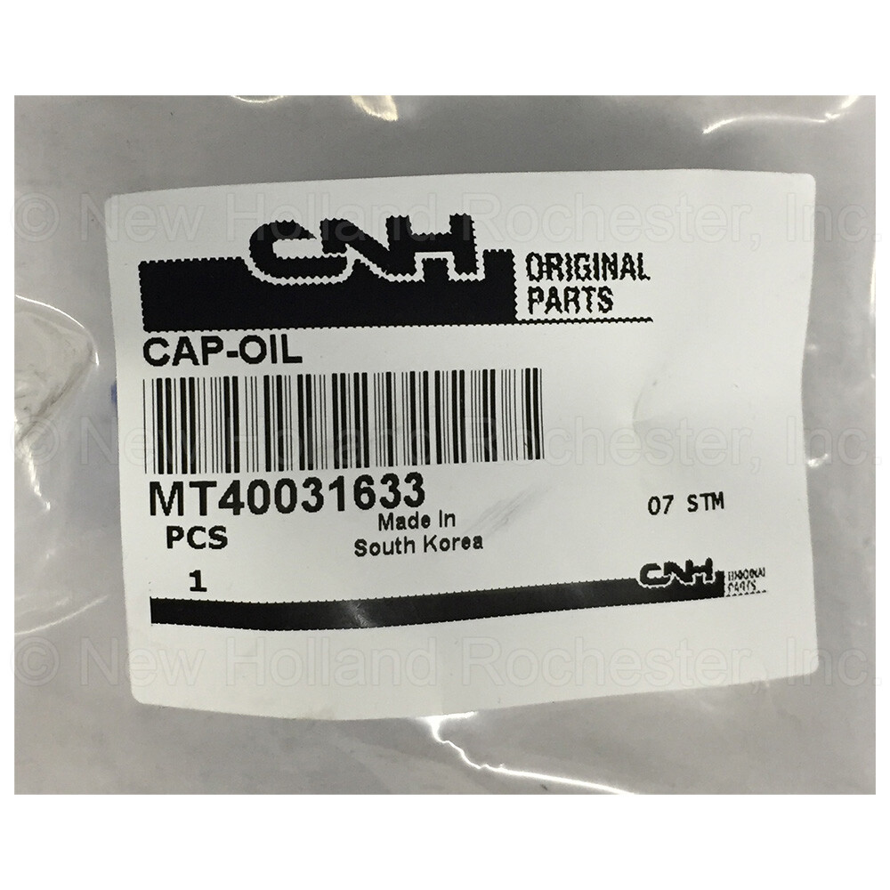 New Holland Cap Part # MT40031633