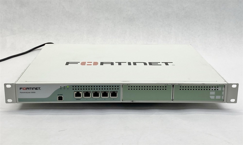 Fortinet FortiAnalyzer 300D Network Security Analytics Management Appliance