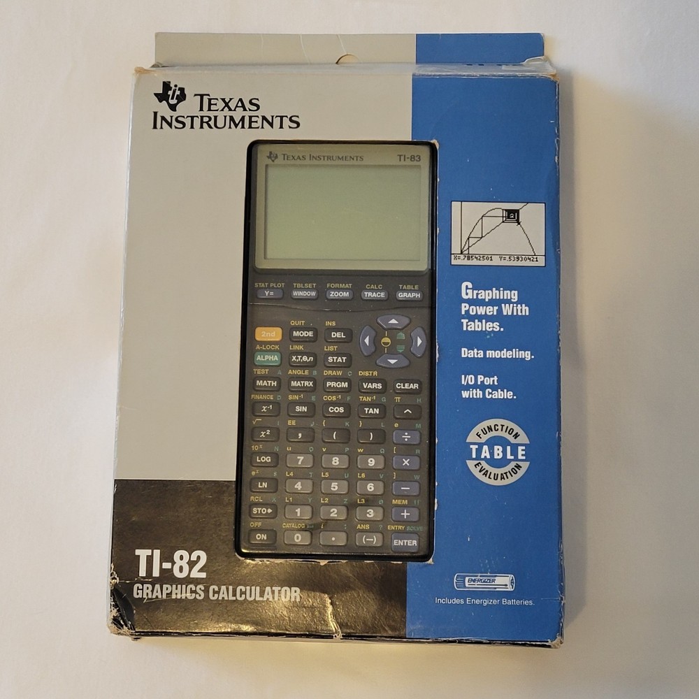 Texas Instruments ti-82 graphing calculator