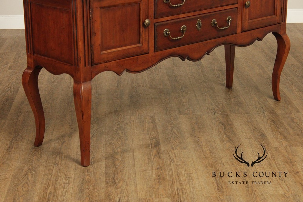 Hickory White French Country Style Cherry Sideboard
