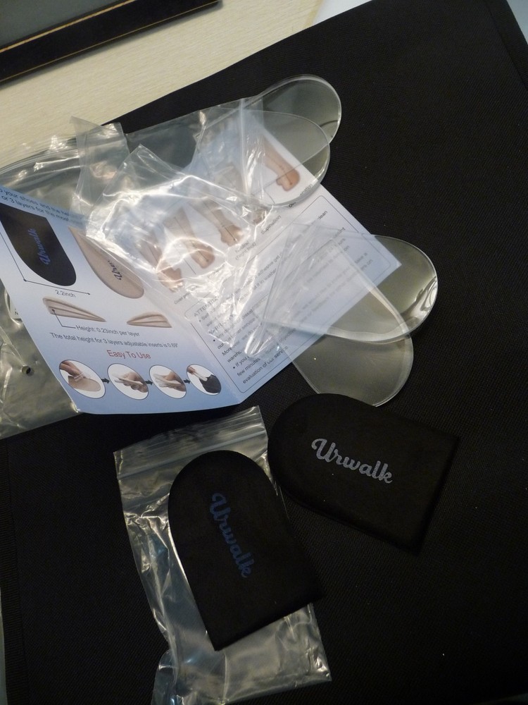 NEW URWALK 3 LAYERS ADJUSTABLE SUPINATION & OVERPRONATION INSERTS ONE SIZE FITS