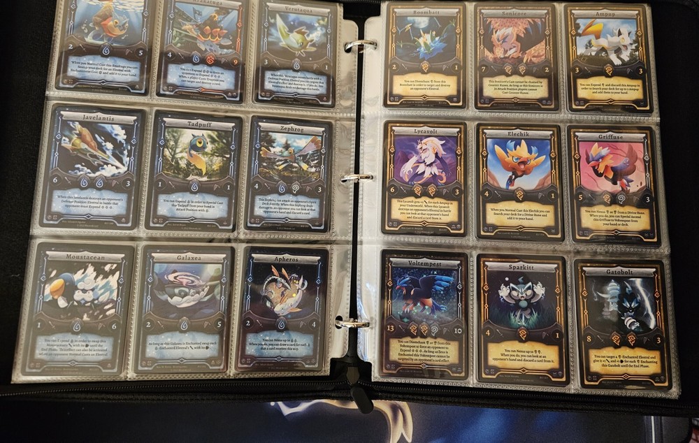 Elestrals - Kickstarter Master Set | Includes Binder, Promos & SD Exclusives