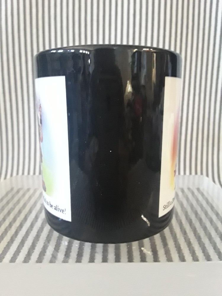 VTG 2004 GRATEFUL DEAD HEAD ALIVE w/ DENTURE TEETH INSIDE COFFEE MUG TEA CUP