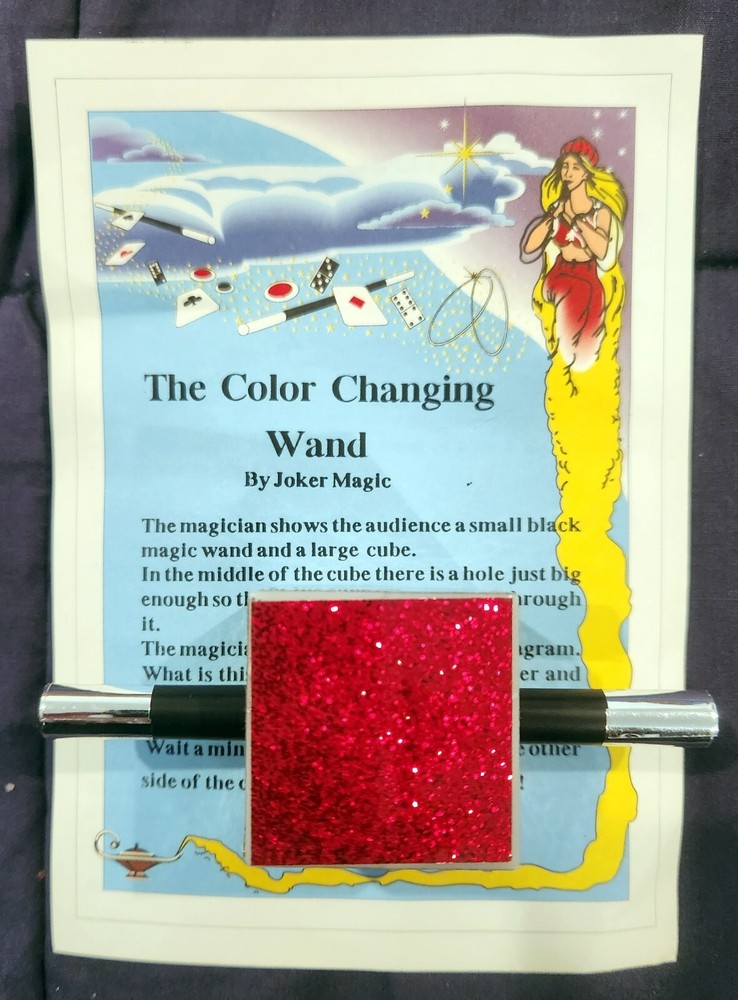 Joker Magic COLOR CHANGE WAND - beautiful magic