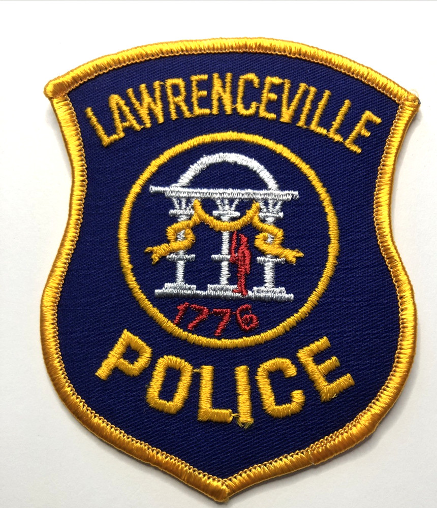 Lawrenceville Police Dept Patch 4.5"-