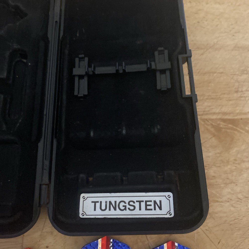 Viper Blitz Tungsten Darts Pre Owned Set Hard Case Grams Unknown READ
