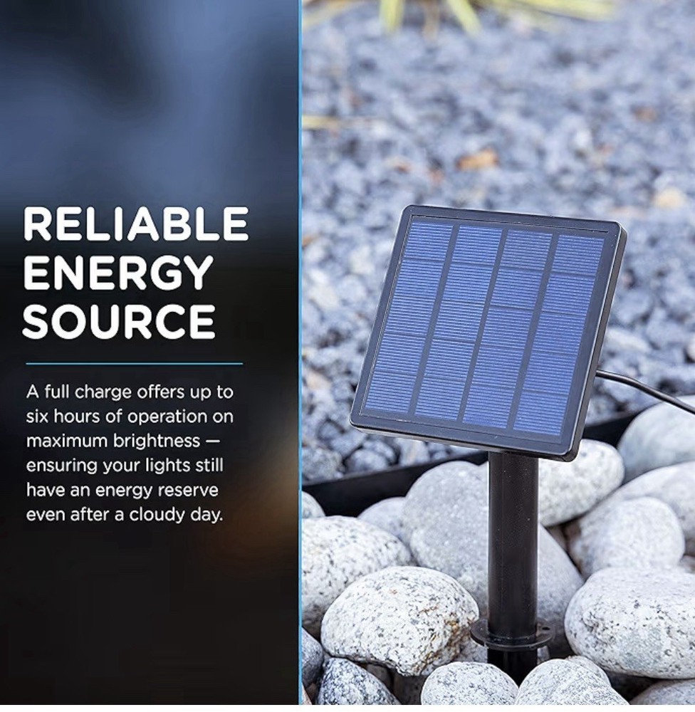 Enbrighten USB Color Changing Solar String Lights. 24 Bulbs