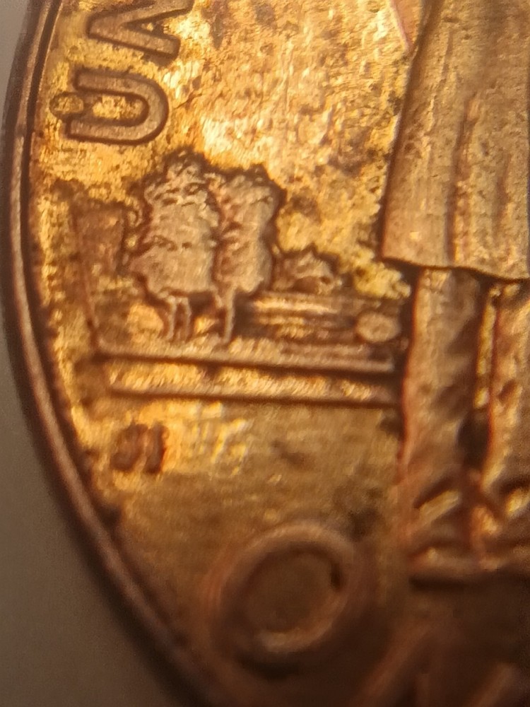 2009 D Bicentennial Lincoln With Errors Coin Penny Professional life cent
