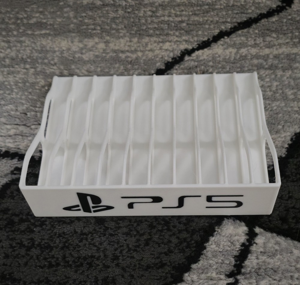 Playstation 5 Game Stand 3D Printed
