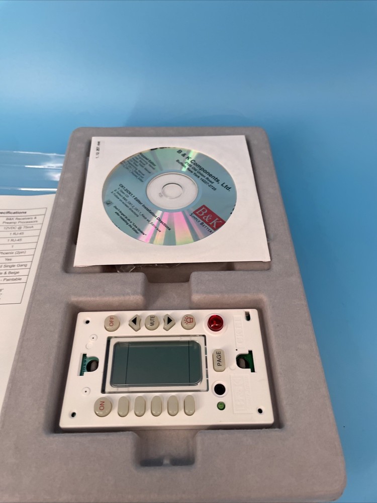 B&K CK1.1 S2 Keypad Wall Mounted Keypad Controller k458