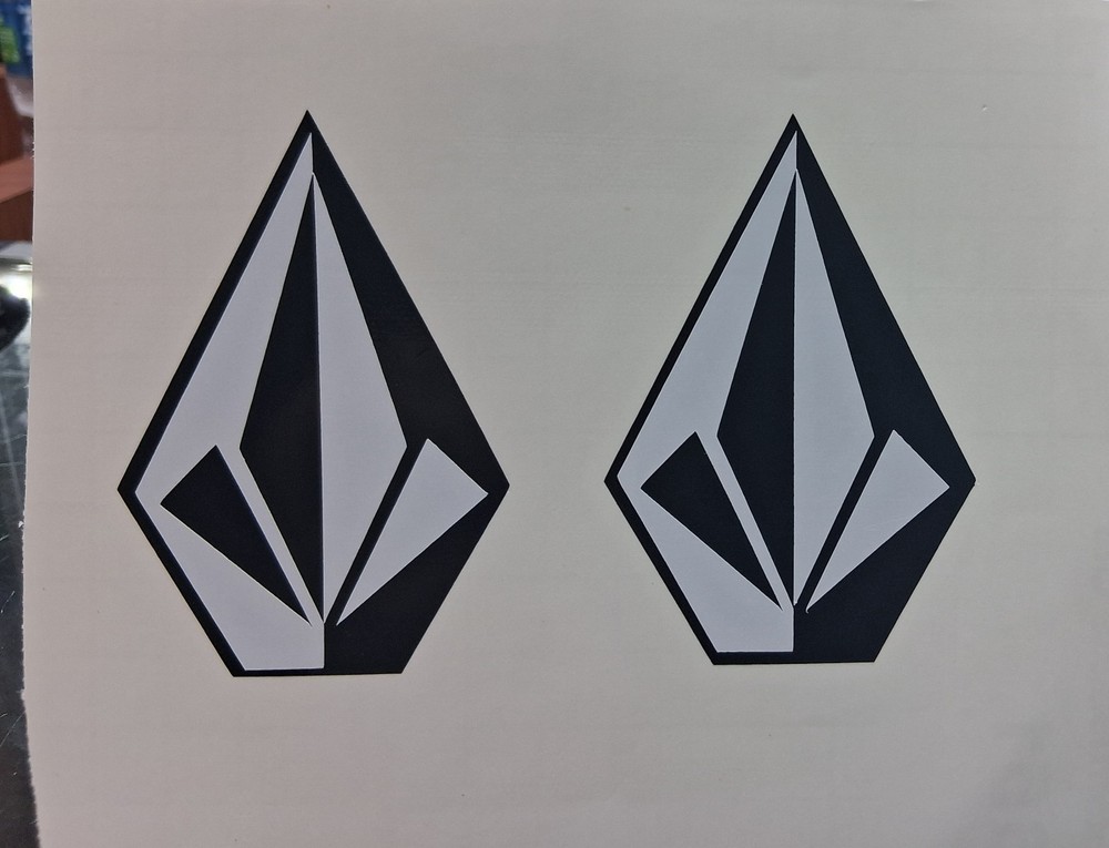 volcom Style stone sticker Decals
