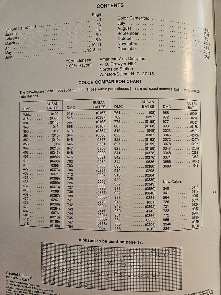 Betsey Clark # 4 cross stitch patterns samplers